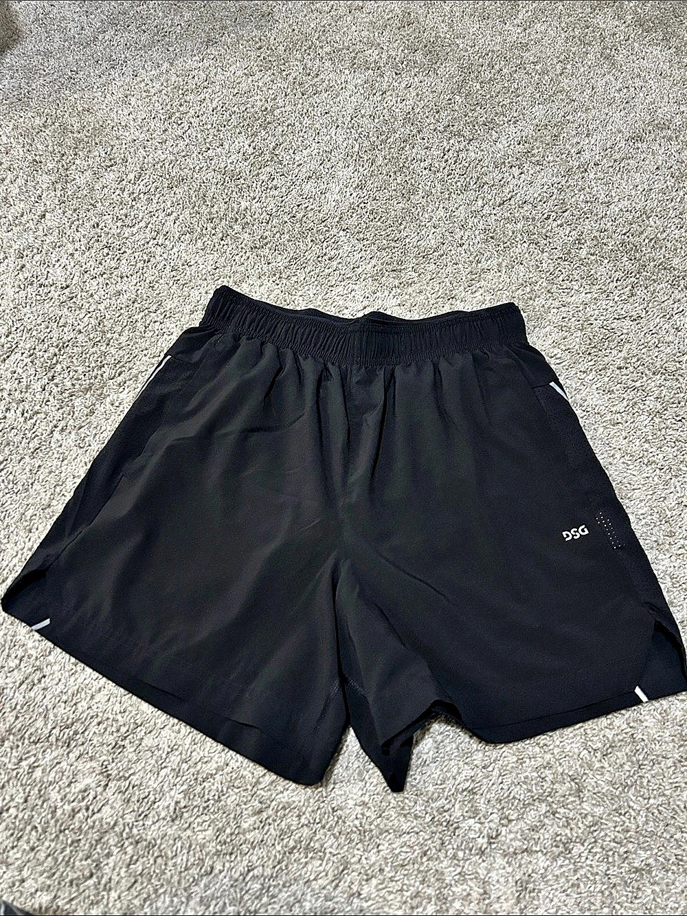 DSG Men'Small Stride Shorts Athletic Black Small